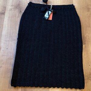 Misha and Puff Ever Crochet Skirt in Carbon XS/S NWT